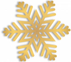 goldene Schneeflocke